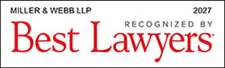 Miller & Webb LLP | Recognized By Best Lawyers | 2027